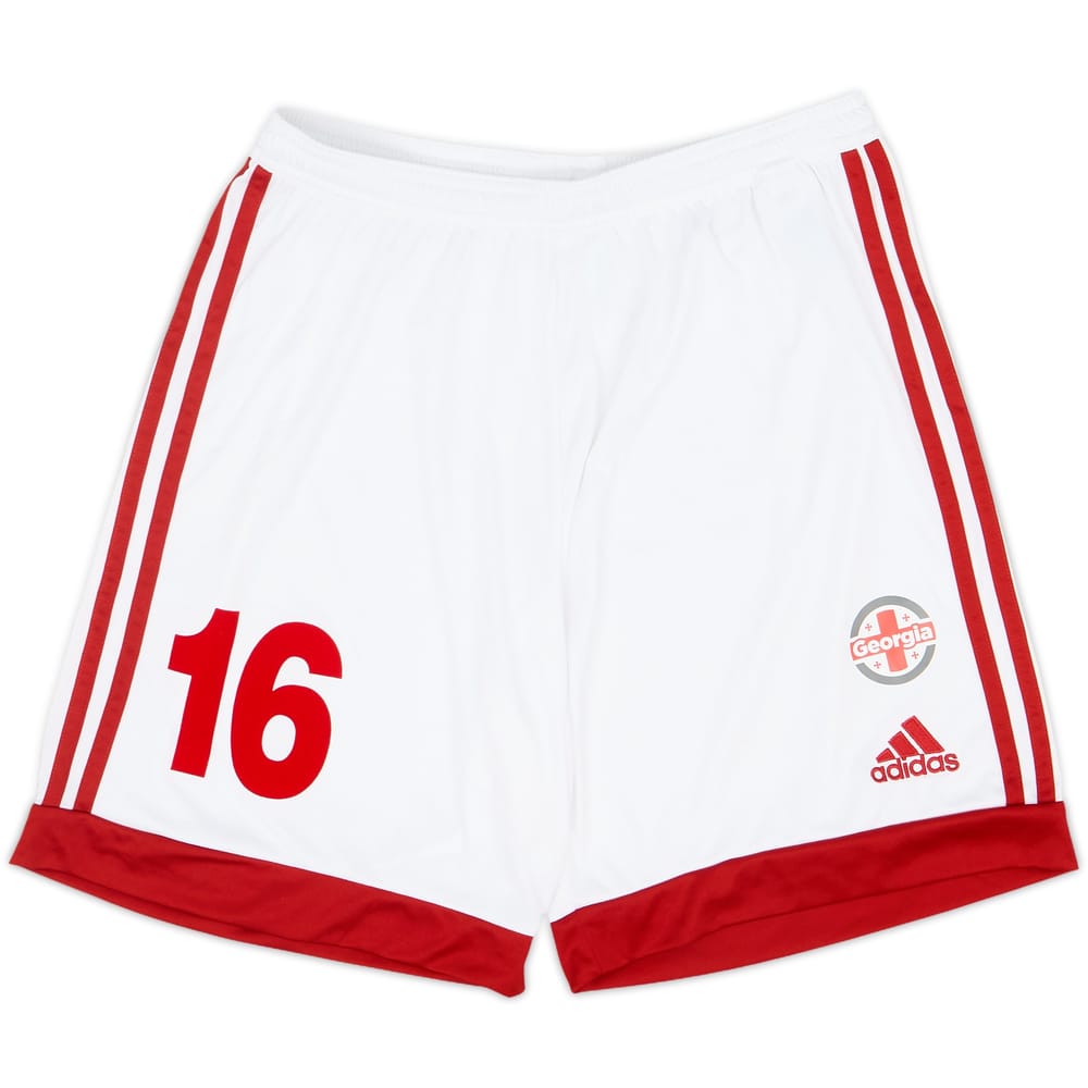 2015-16 Georgia Player Issue Home Shorts #16 - 10/10 - (M)