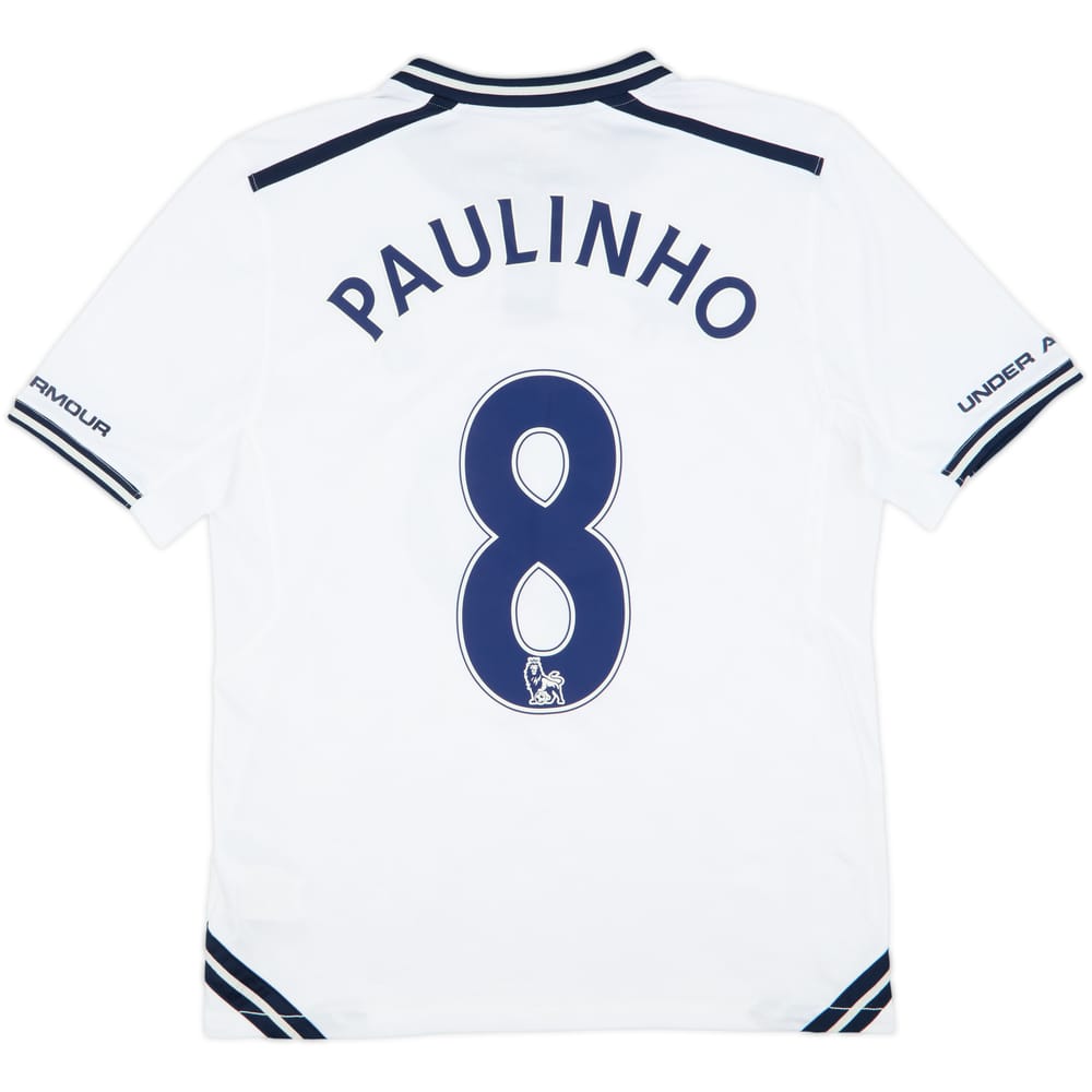 2013-14 Tottenham Home Shirt Paulinho #8 - 8/10 - (M)