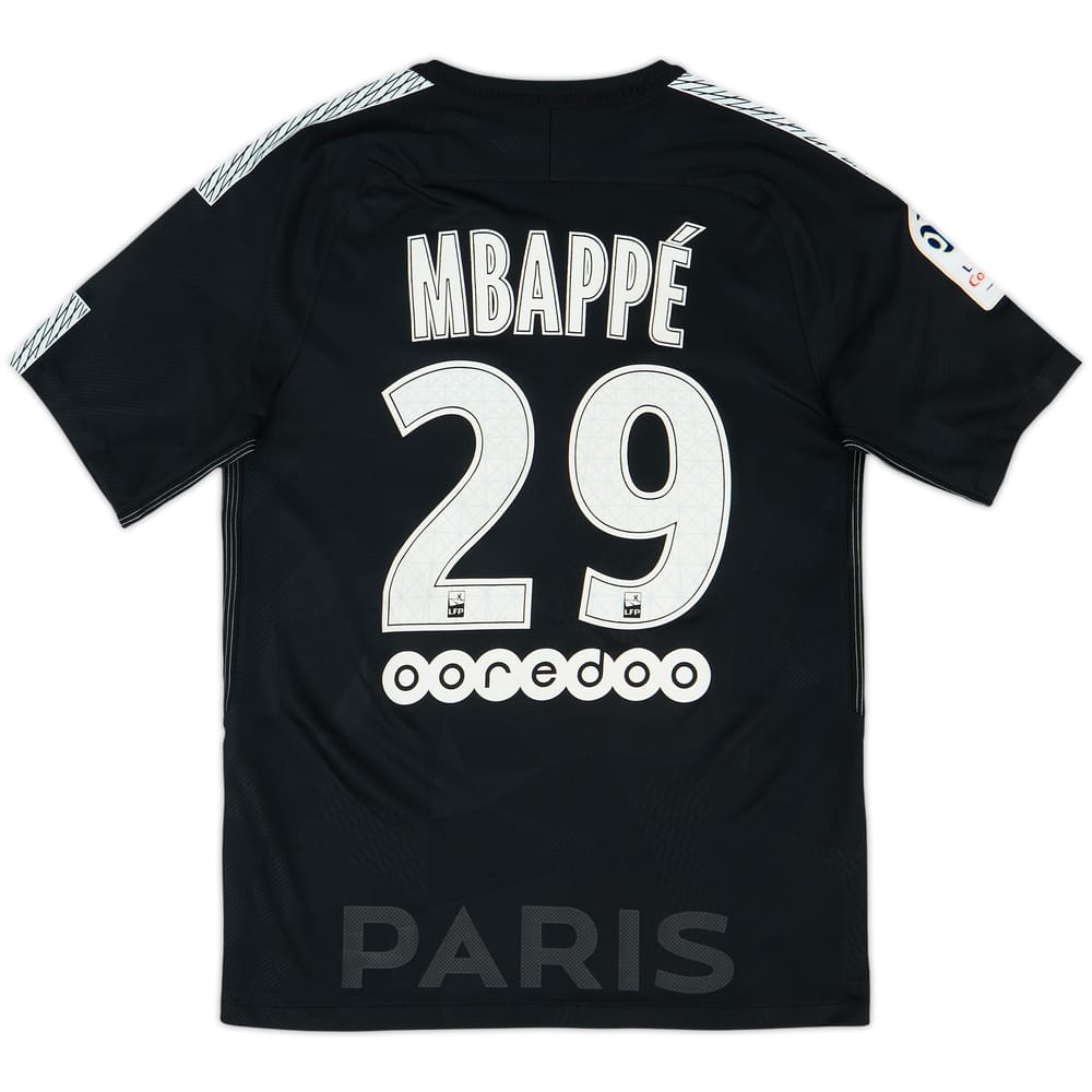 2017-18 Paris Saint-Germain Third Shirt Mbappe #29 - 8/10 - (S)