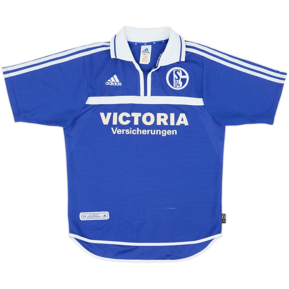 Camiseta de local del Schalke 2001-02 - 6/10 - (S)