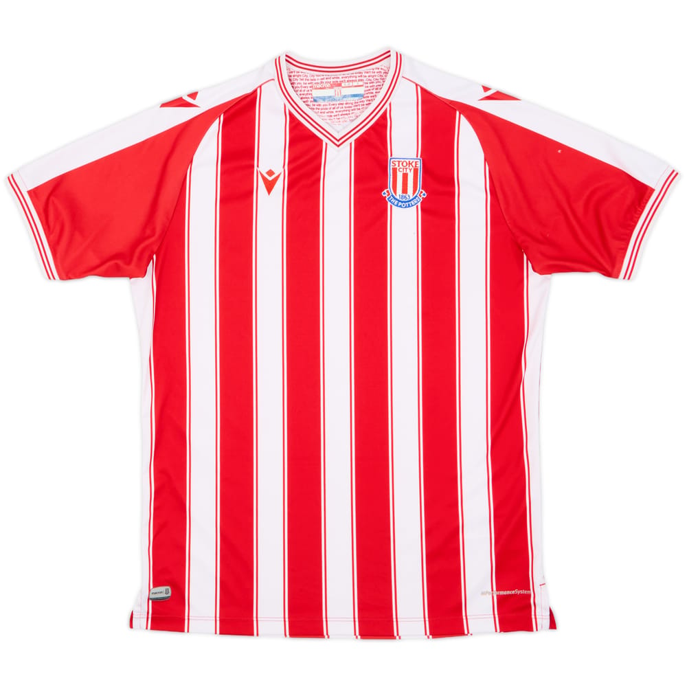 2020-21 Stoke City Home Shirt - 6/10 - (15-16 Years)