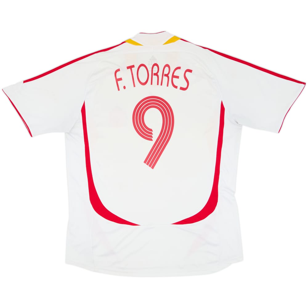 2006-08 Spain Away Shirt F.Torres #9 - 6/10 - (XL)