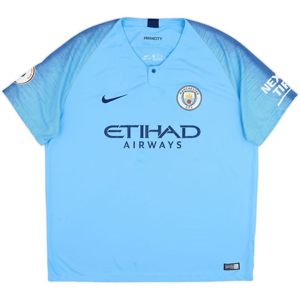 2018-19 Manchester City Home Shirt - 5/10 - (XXL)