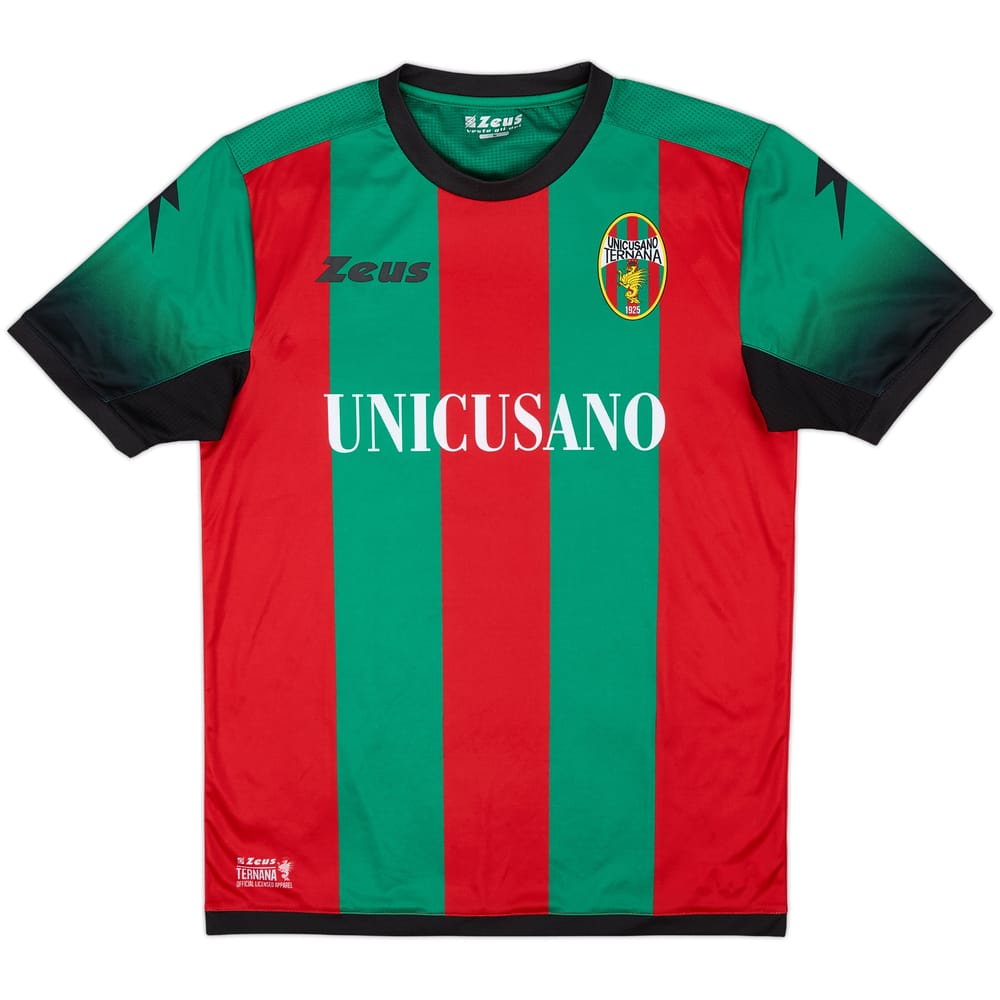 2017-18 Ternana Basic Home Shirt - 9/10 - (M)