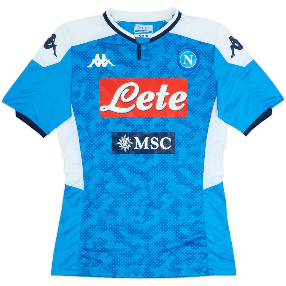 2019-20 Napoli Home Shirt - 8/10 - (M)