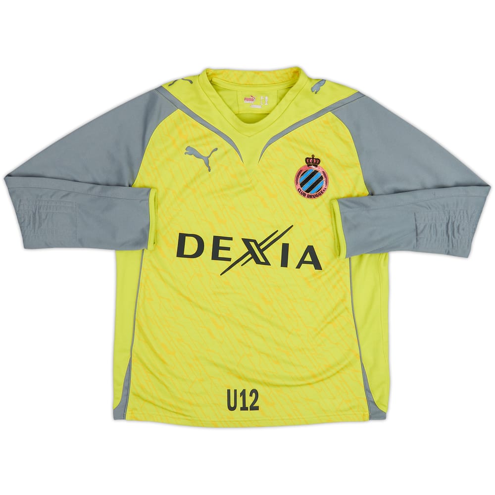 2009-10 Club Brugge Youth Match Issue GK Shirt #13