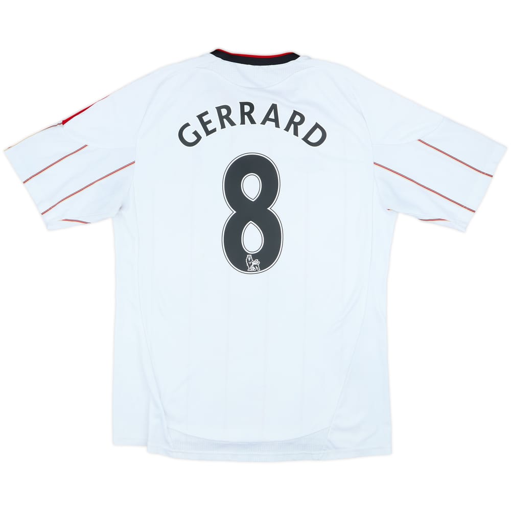 2010-11 Liverpool Away Shirt Gerrard #8 - 4/10 - (S)