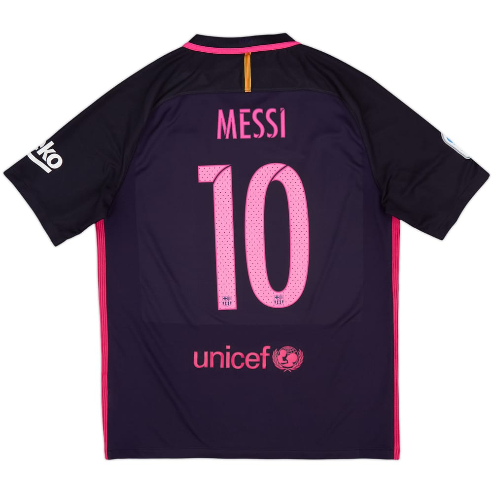 2016-17 Barcelona Away Shirt Messi #10 - 8/10 - (L)