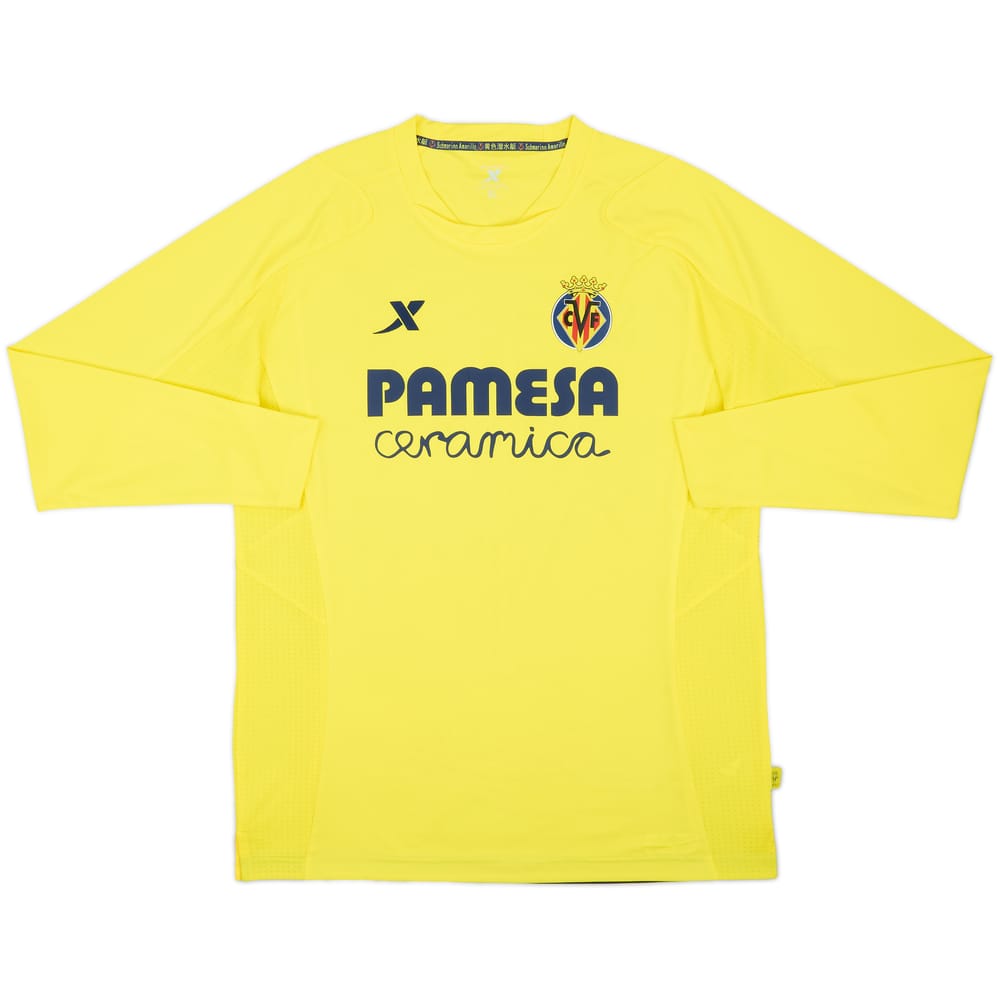 2014-15 Villarreal Home L/S Shirt - 10/10 - (XL)