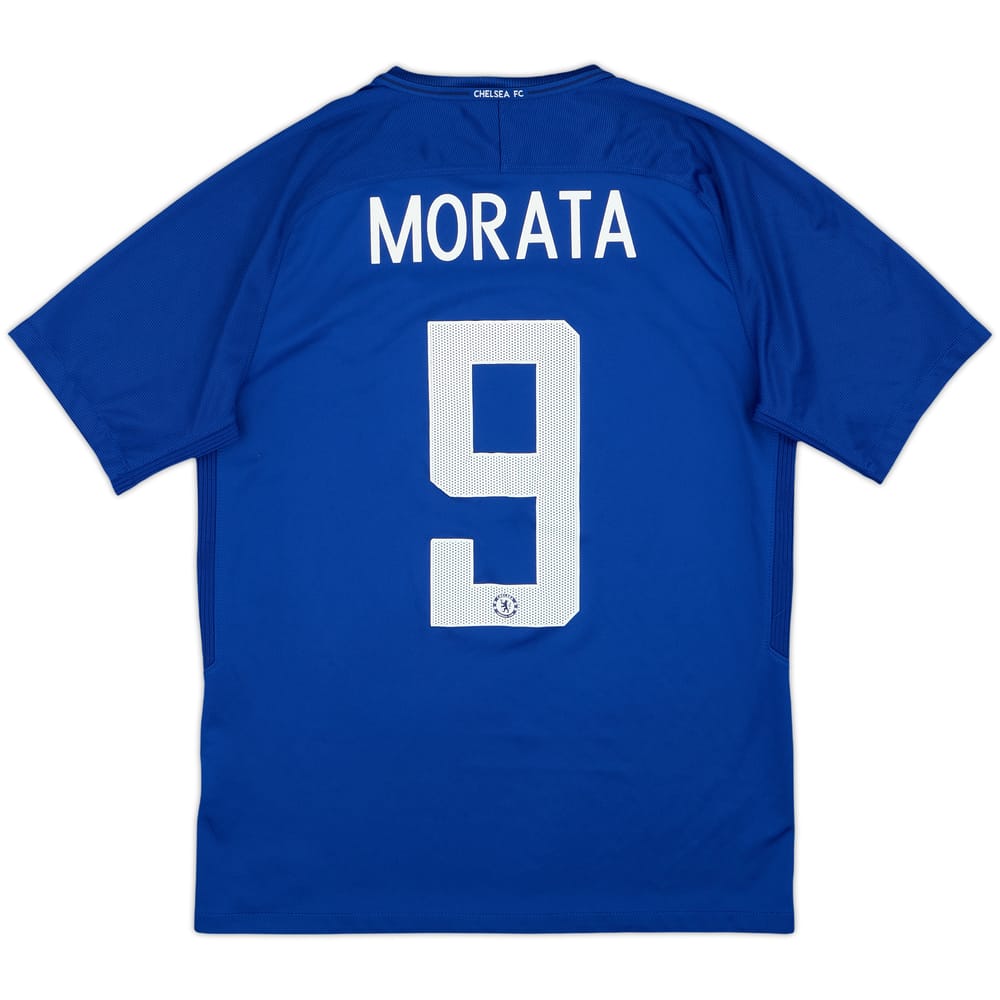 2017-18 Chelsea Home Shirt Morata #9 - 5/10 - (M)
