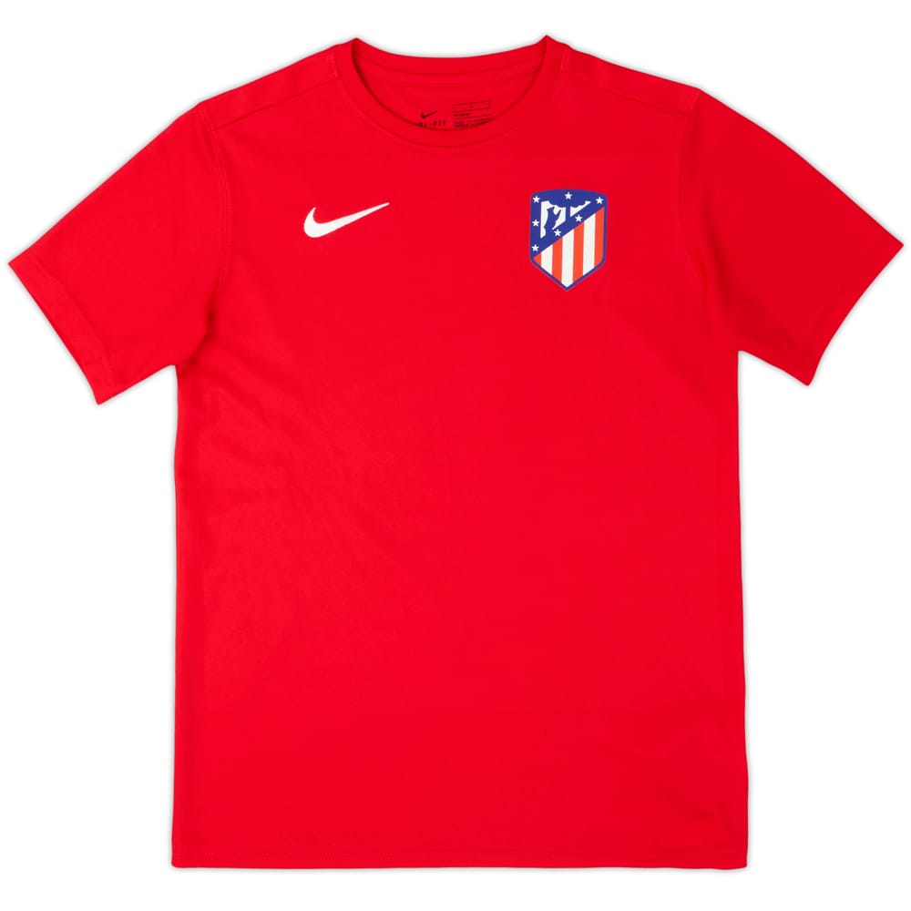 2020-21 Atletico Madrid Nike Training Shirt - 8/10 - (L.Boys)
