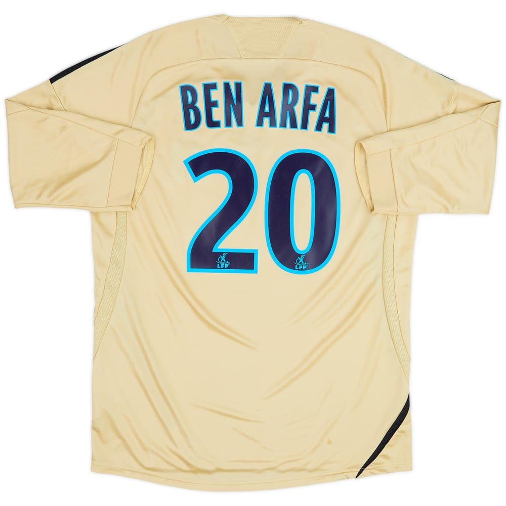 2008-09 Olympique Marseille Third Shirt Ben Arfa #20 - 8/10 - (L)