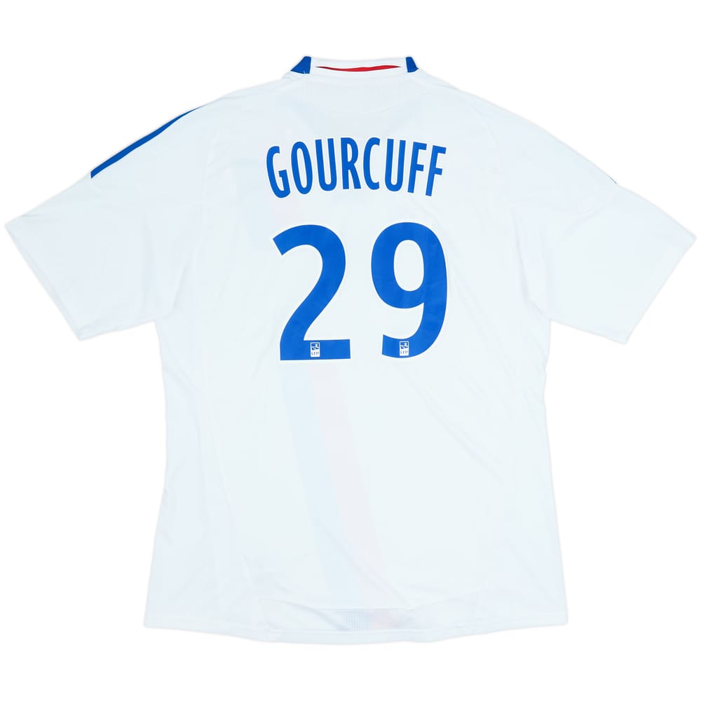 2010-11 Lyon Home Shirt Gourcuff #29 - 7/10 - (L)