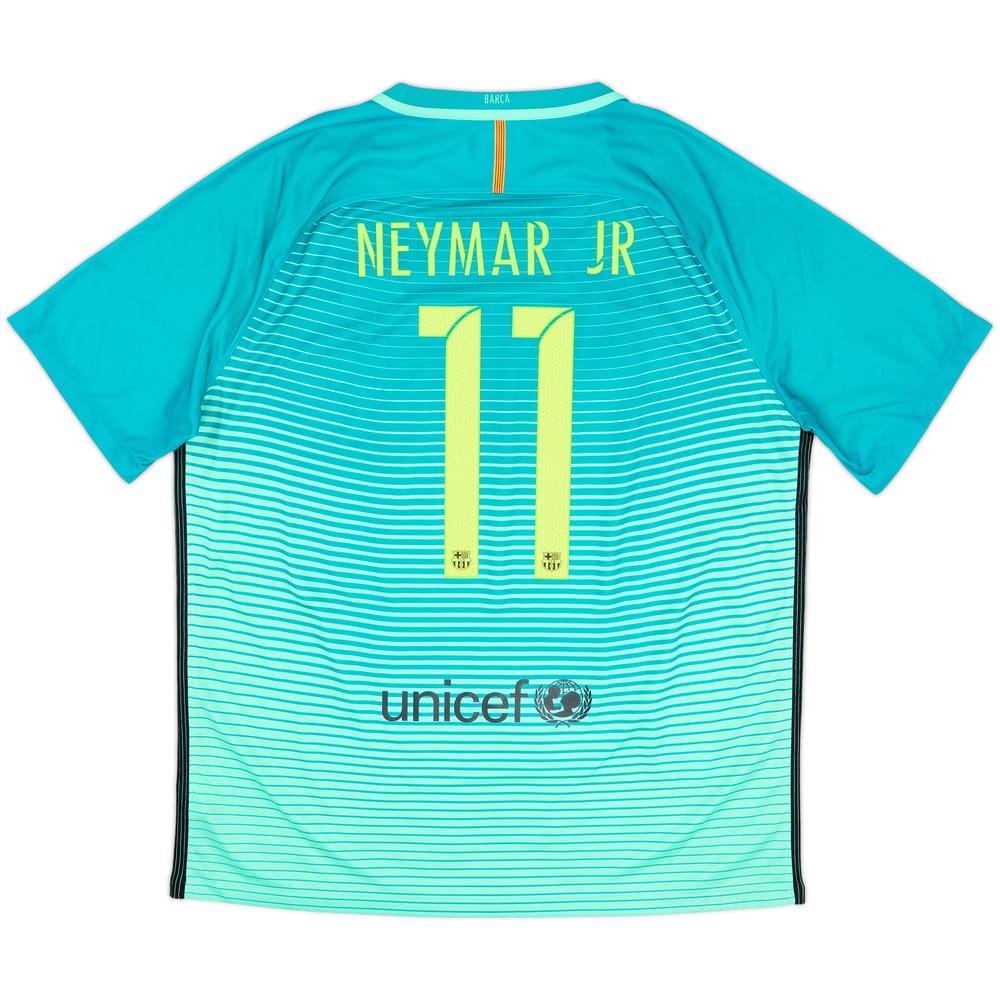 2016-17 Barcelona Third Shirt Neymar Jr #11 - 8/10 - (XL)