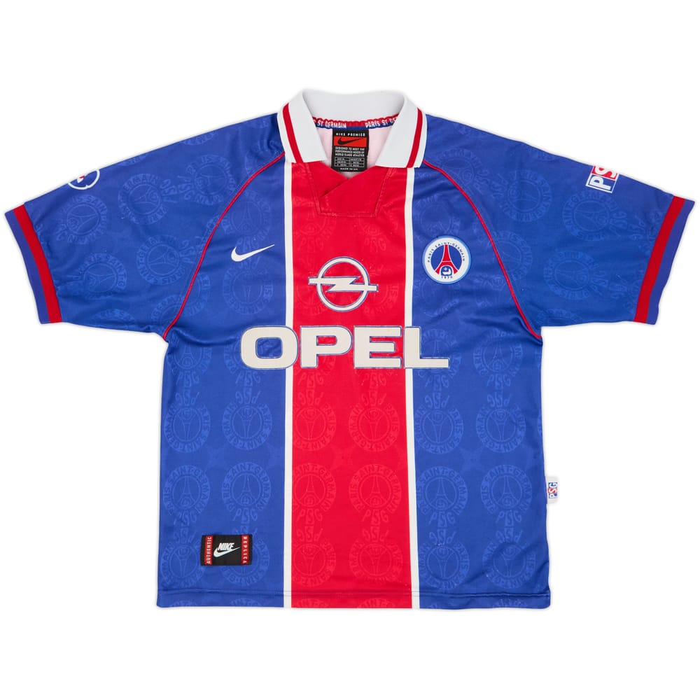 1996-97 Paris Saint-Germain Home Shirt - 8/10 - (M)