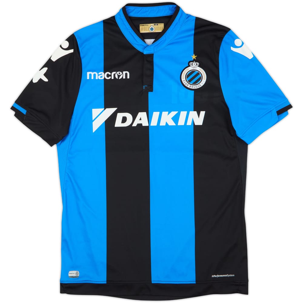 2017-18 Club Brugge Home Shirt - 5/10 - (S)