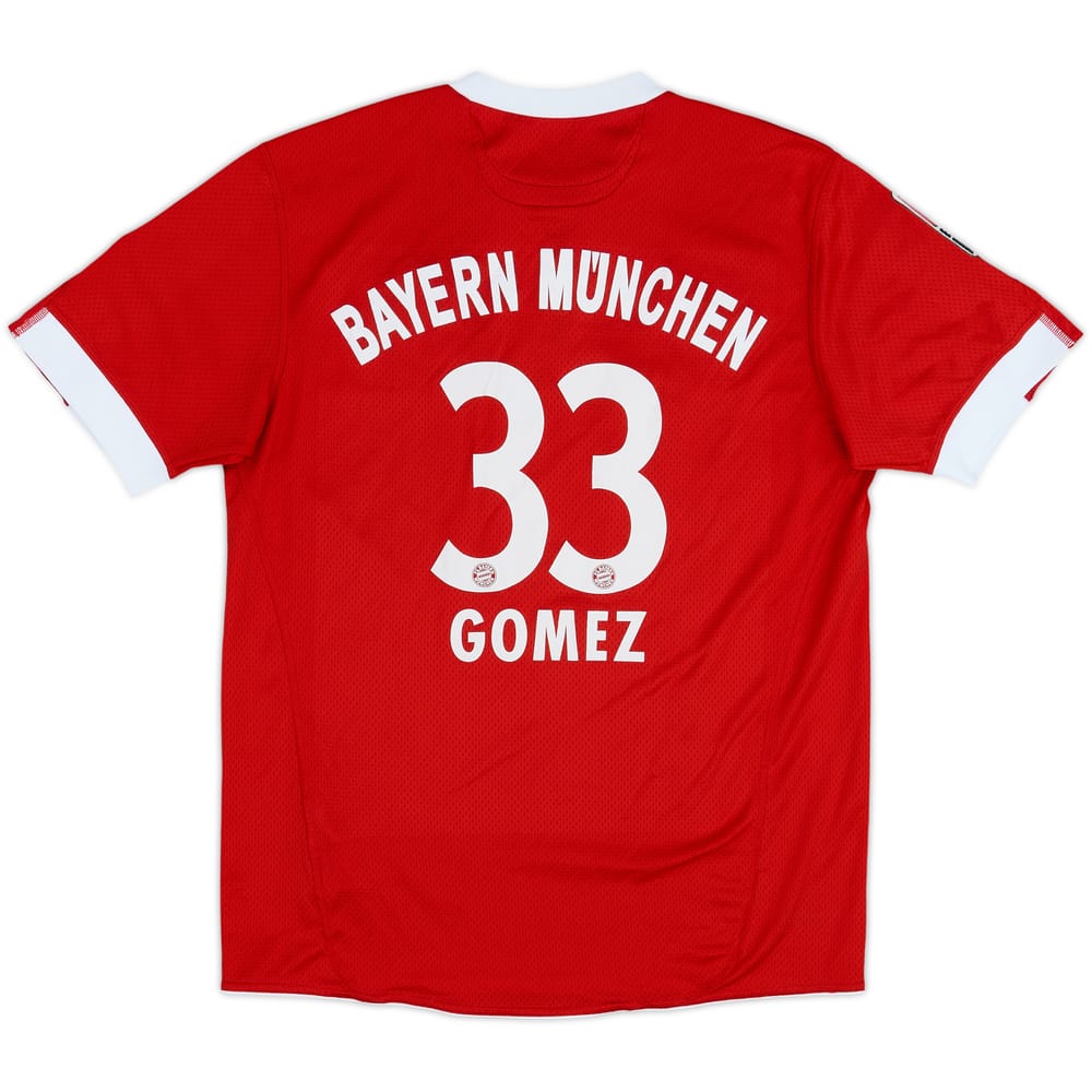 2009-10 Bayern Munich Home Shirt Gomez #33 - 7/10 - (XL.Boys)