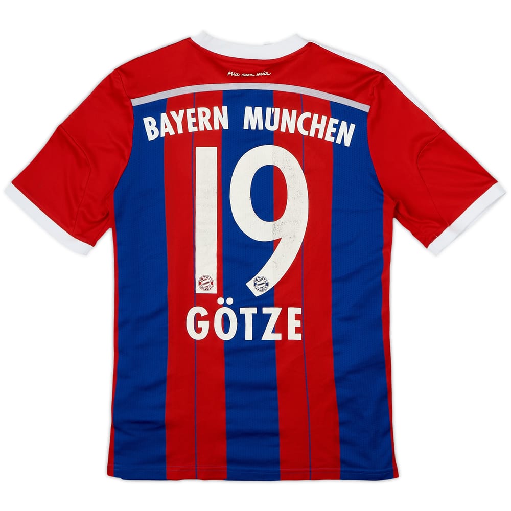 2014-15 Bayern Munich Home Shirt Gotze #19 - 6/10 - (XL.Boys)