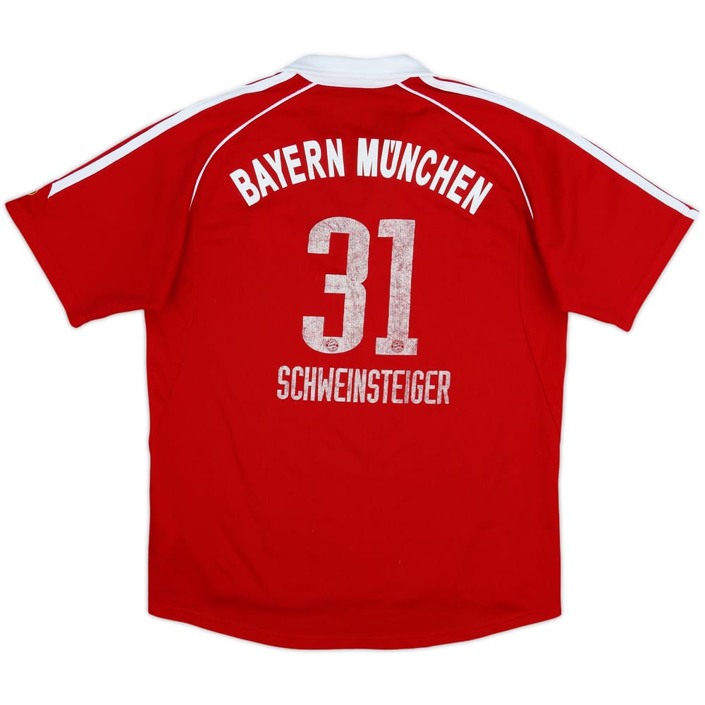 Camiseta de local del Bayern Munich 2006-07 Schweinsteiger #31 - 5/10 - (15-16 Años)