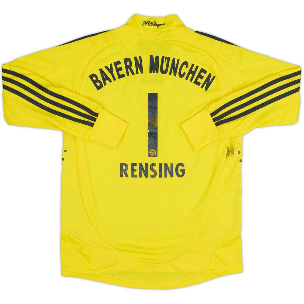 2008 Bayern Munich GK Shirt Rensing #1 - 6/10 - (L.Boys)