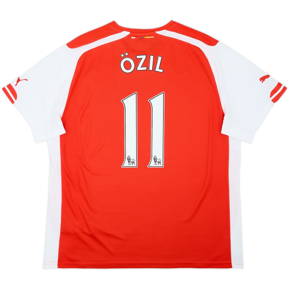 2014-15 Arsenal Home Shirt Ozil #11 - 6/10 - (XL)