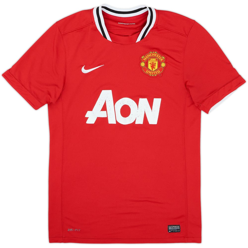 2011-12 Manchester United Home Shirt - 5/10 - (S)