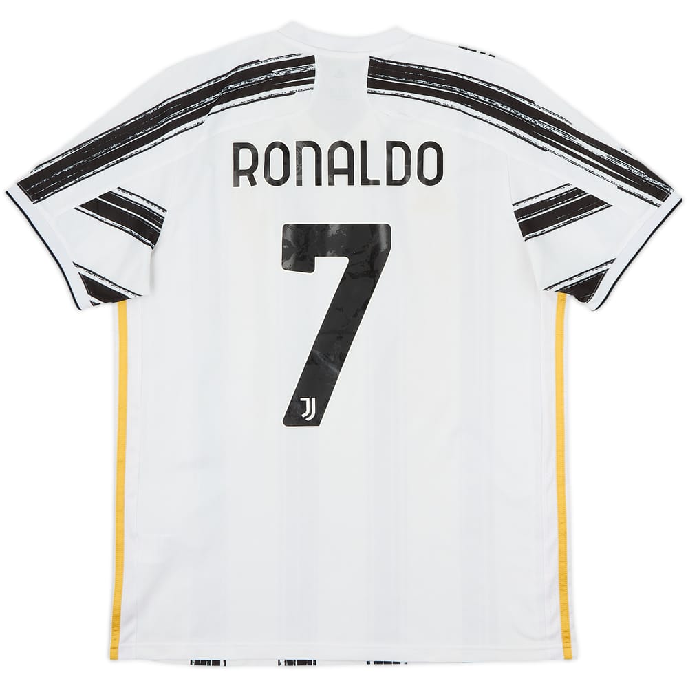 2020-21 Juventus Home Shirt Ronaldo #7 - 6/10 - (L)