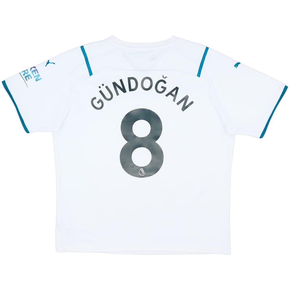 2021-22 Manchester City Away Shirt Gundogan #8 - 5/10 - (XL)