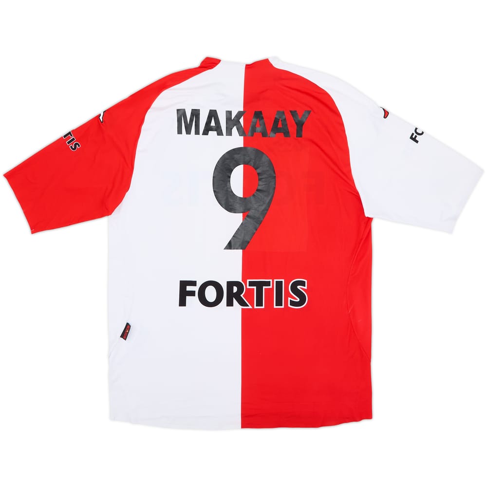 2006-07 Feyenoord Player Issue Home Shirt Makaay #9 - 4/10 - (L)