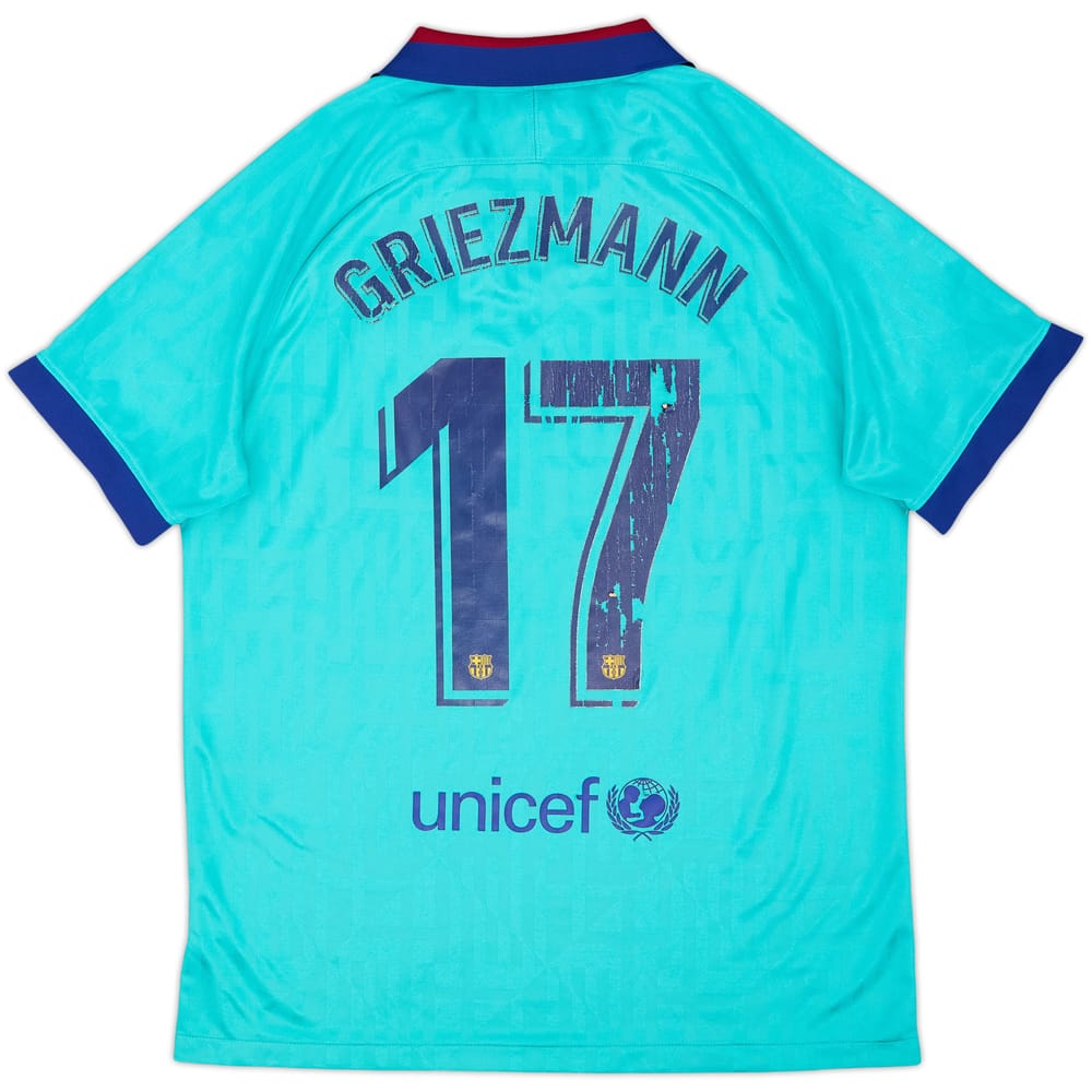 2019-20 Barcelona Third CL Shirt Griezmann #17 - 4/10 - (L)