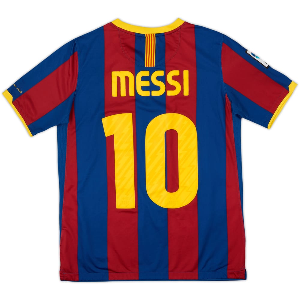 2010-11 Barcelona Home Shirt Messi #10 - 5/10 - (XL.Boys)