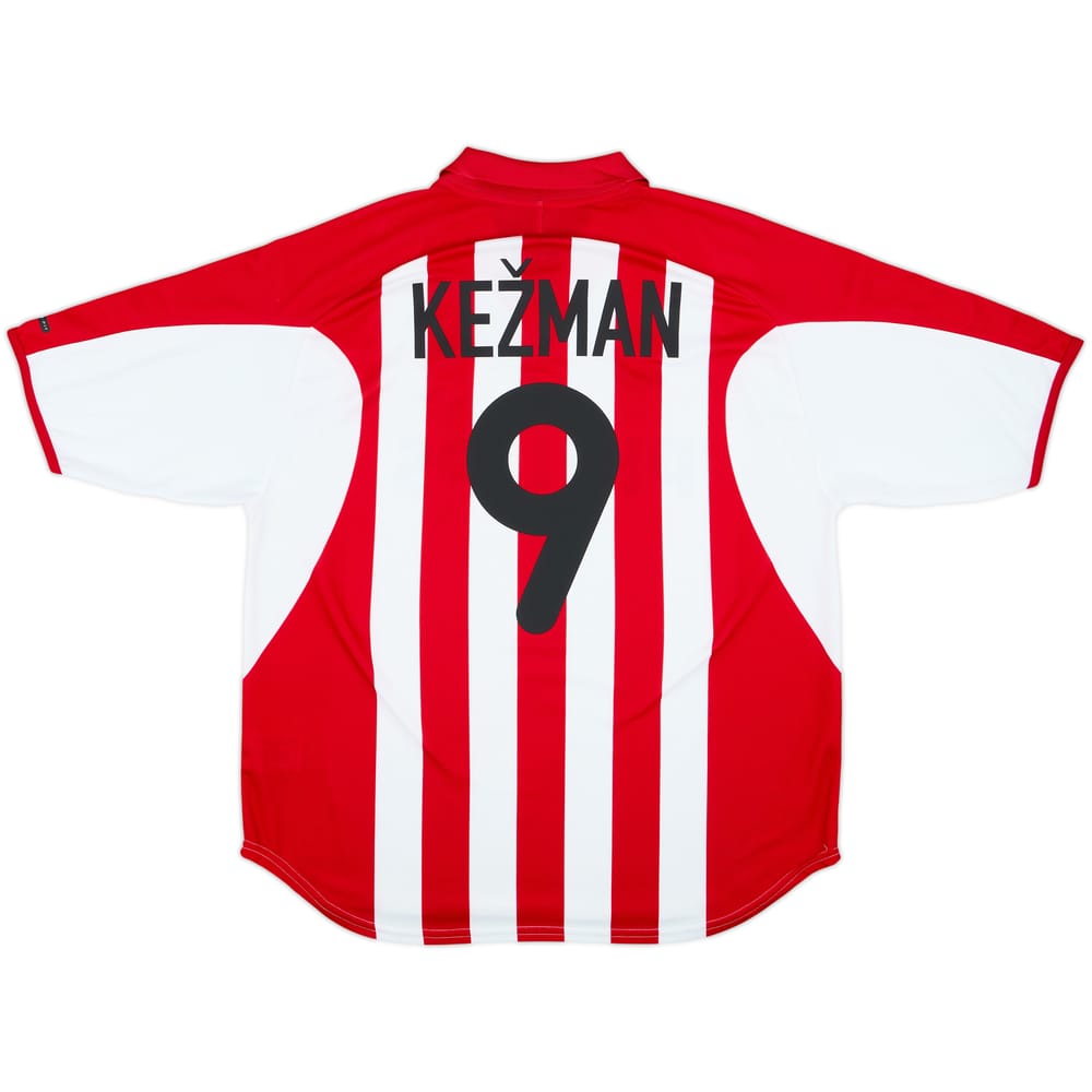 Camiseta de local del PSV 2000-02 Kezman #9 - 8/10 - (XL)
