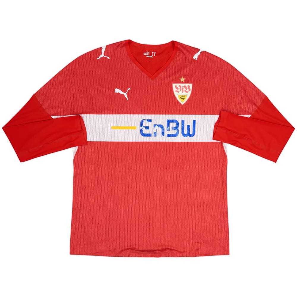 2008-10 Stuttgart Player Issue Away L/S Shirt - 5/10 - (XL)