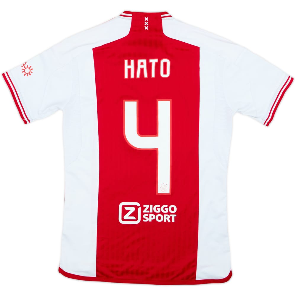 2023-24 Ajax Home Shirt Hato #4 - 9/10 - (S)