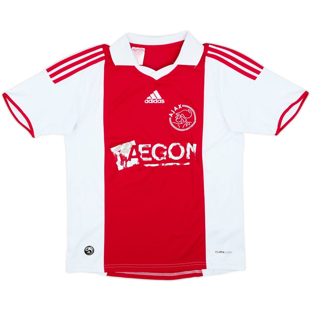 2009-10 Ajax Home Shirt - 4/10 - (L.Boys)