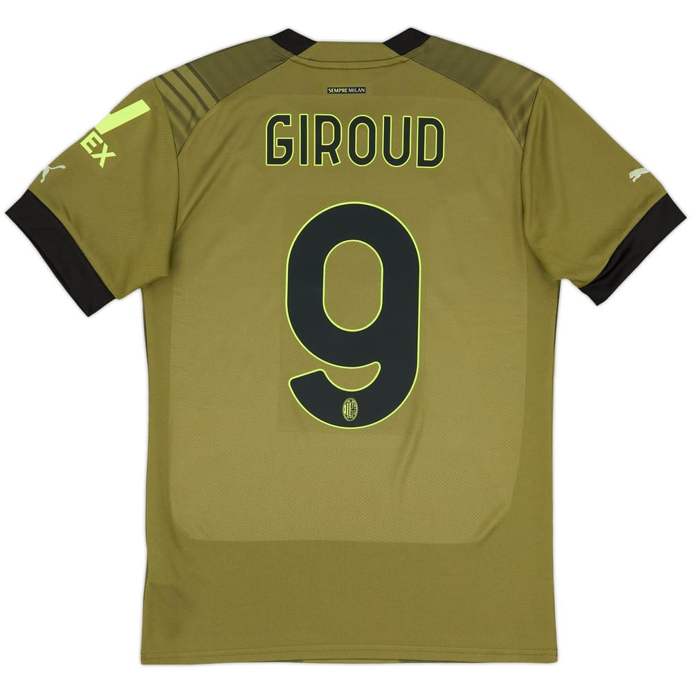 2022-23 AC Milan Third Shirt Giroud #9 - 10/10 - (S)