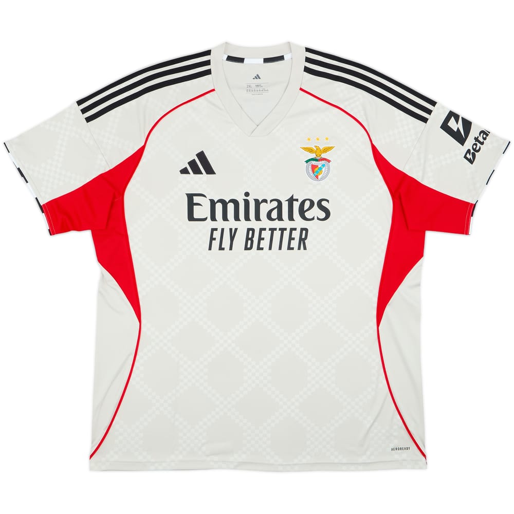 2025-26 Benfica Away Shirt - 10/10 - (XXL)