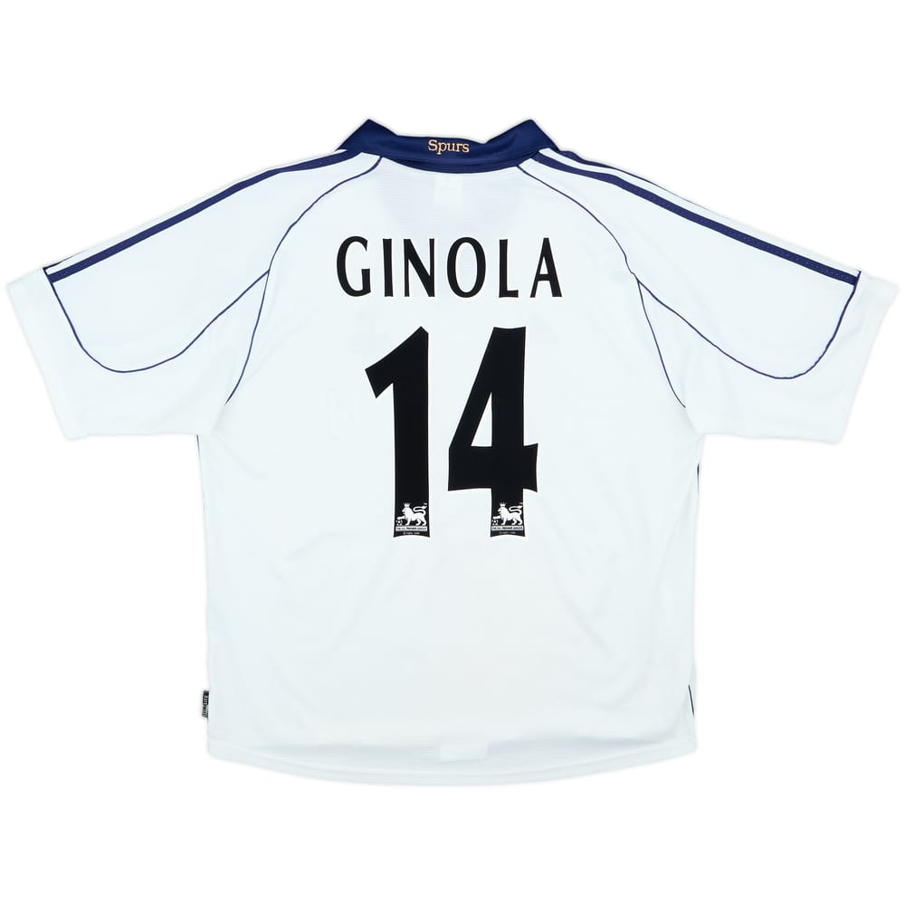 1999-01 Tottenham Local Camiseta Ginola #14 - 6/10 - (L)