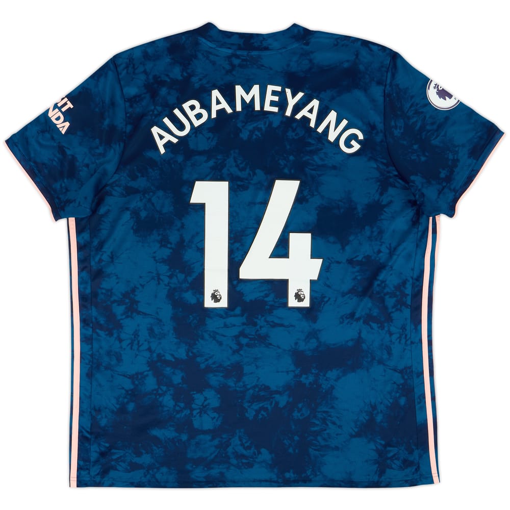 2020-21 Arsenal Third Shirt Aubameyang #14 - 6/10 - (XXL)