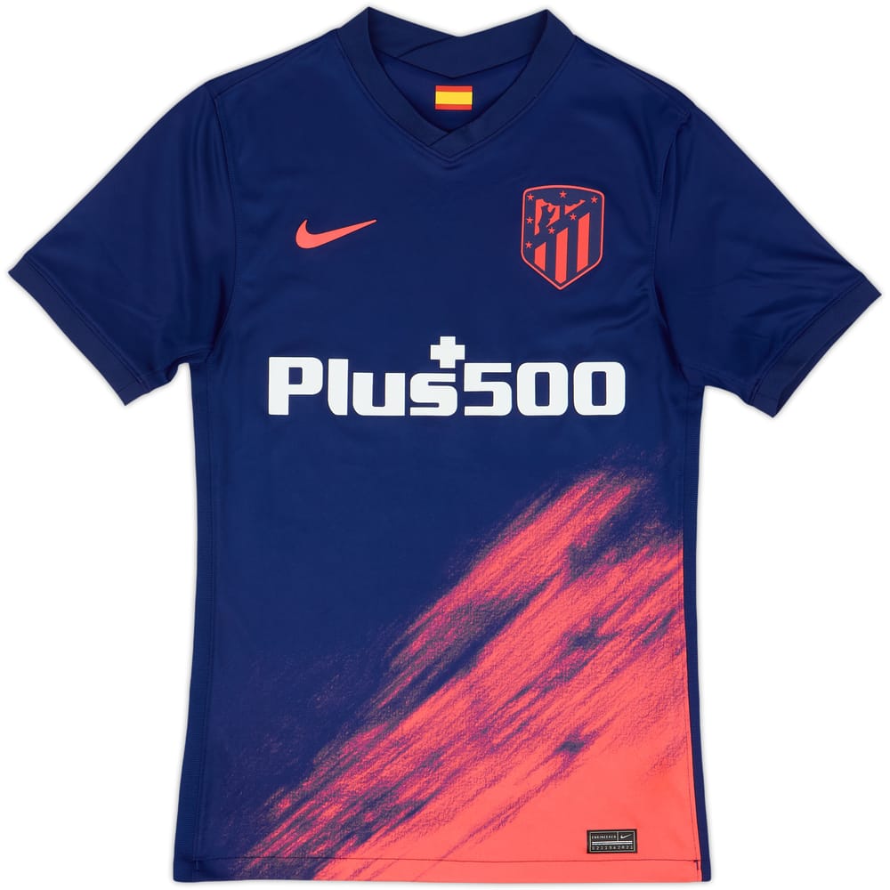 2021-22 Atletico Madrid Away Shirt - 8/10 - (XS)