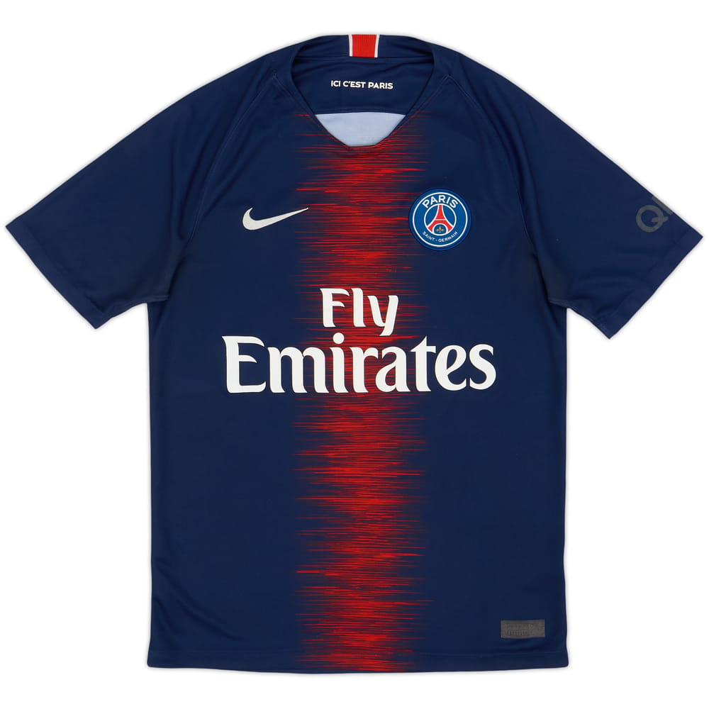 2018-19 Paris Saint-Germain Home Shirt - 4/10 - (S)