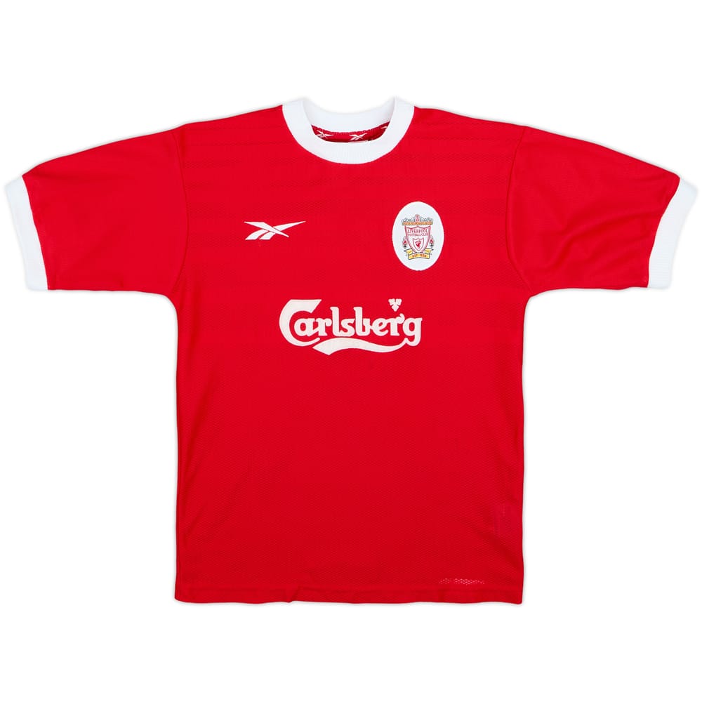 1998-00 Liverpool Home Shirt - 9/10 - (11-12 Years)