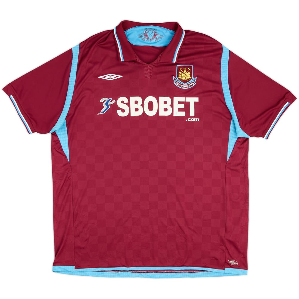 2009-10 West Ham Home Shirt - 4/10 - (3XL)