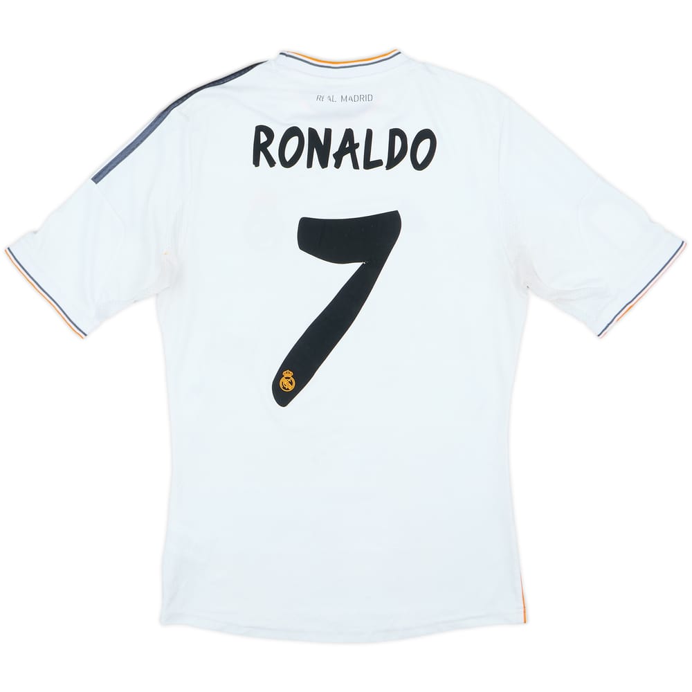 2013-14 Real Madrid Home Shirt Ronaldo #7 - 4/10 - (S)
