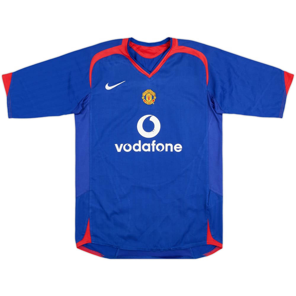 2005-06 Manchester United Away Shirt - 5/10 - (15-16 Years)