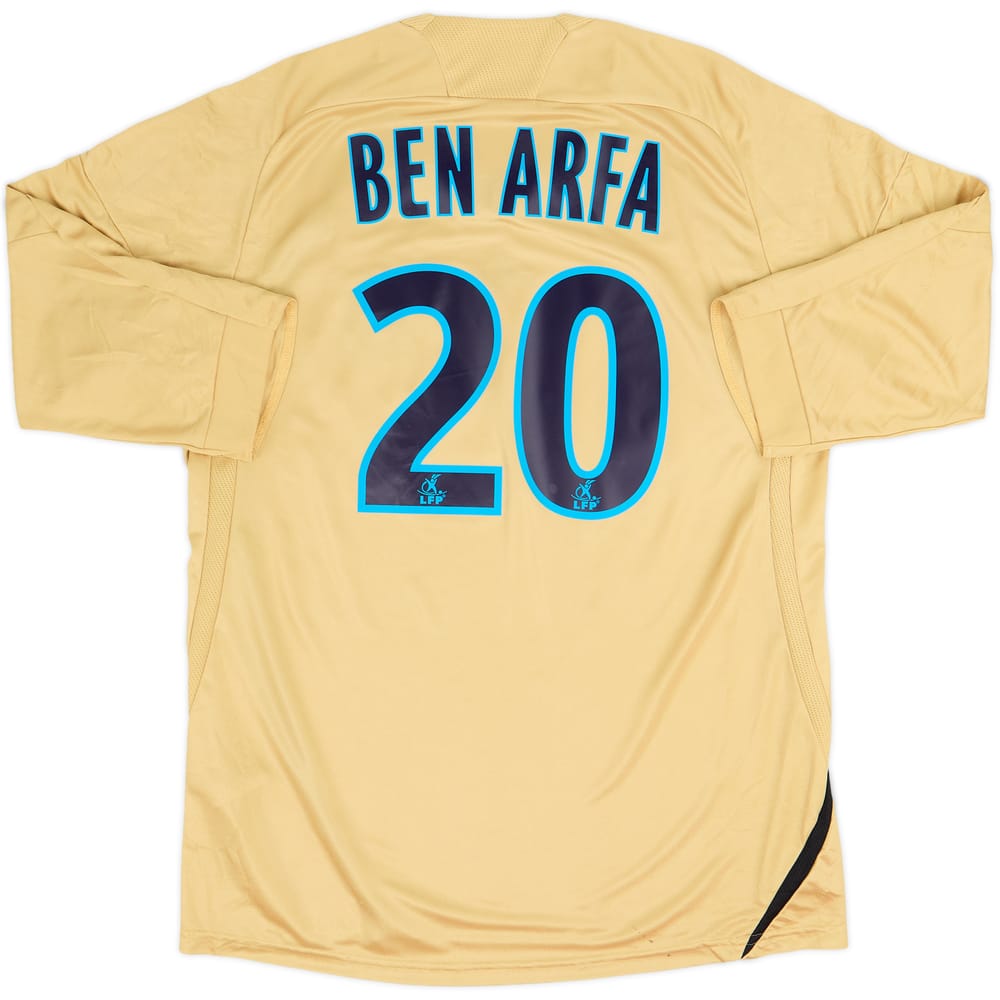 2008-09 Olympique Marseille Third Shirt Ben Arfa #20 - 8/10 - (L)