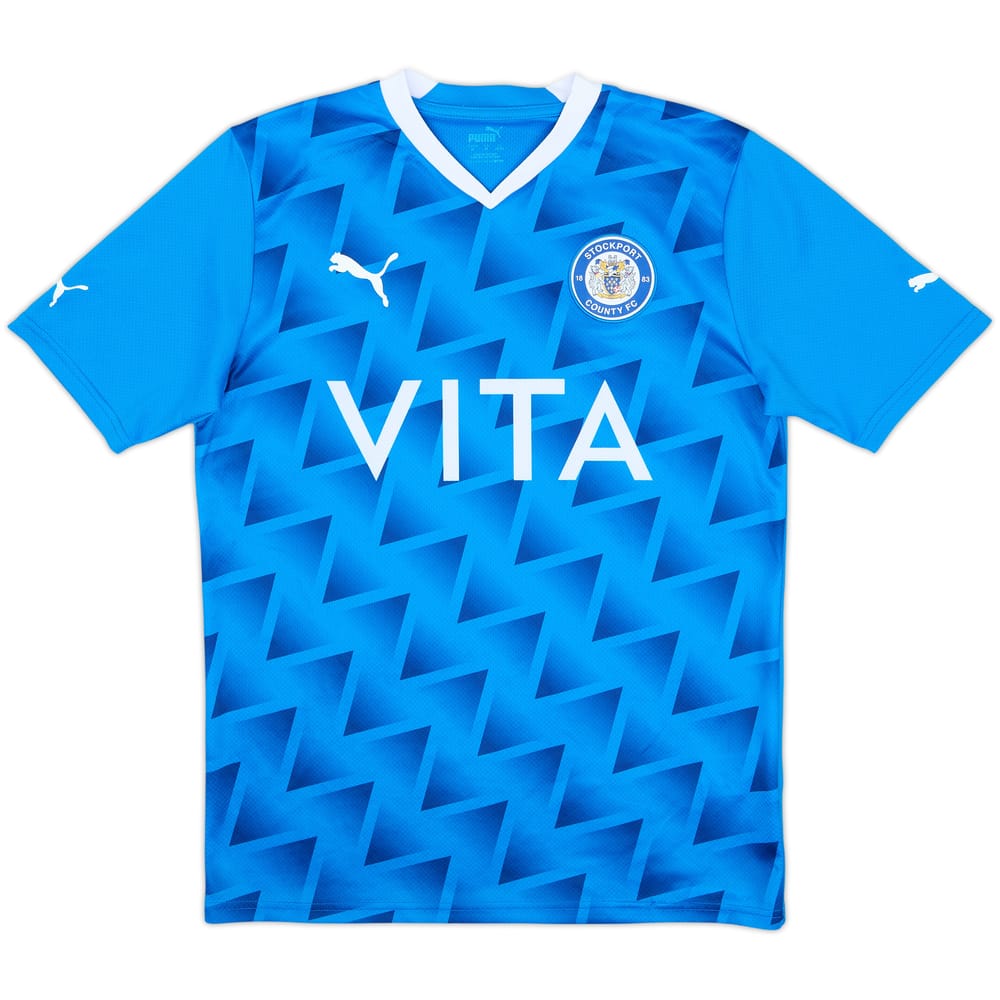 2022-23 Stockport County Home Shirt - 10/10 - (M)