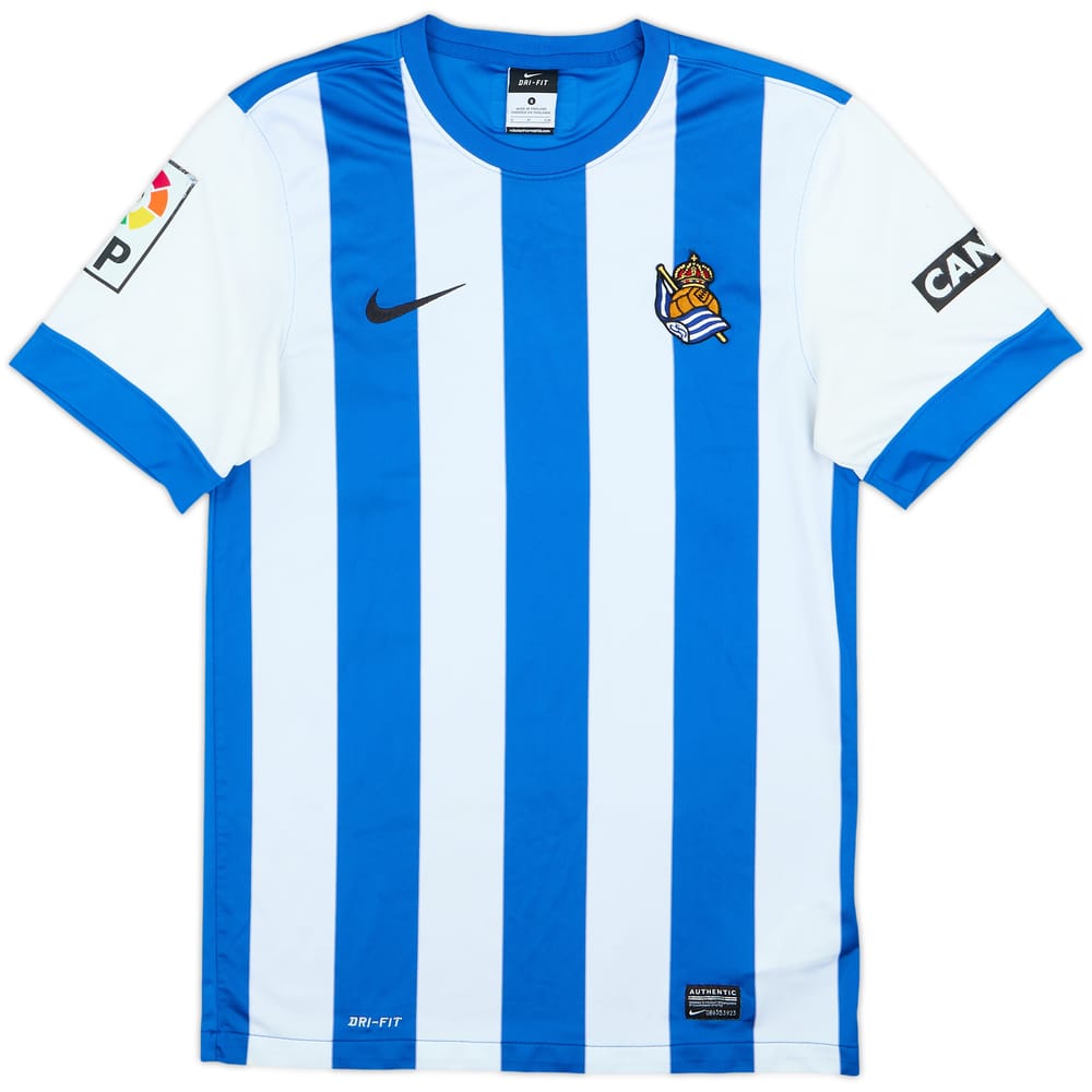 2013-14 Real Sociedad Home Shirt - 6/10 - (S)