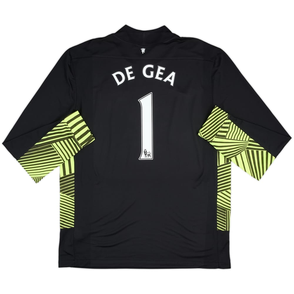 2011-12 Manchester United GK Shirt De Gea #1 - 8/10 - (XL)