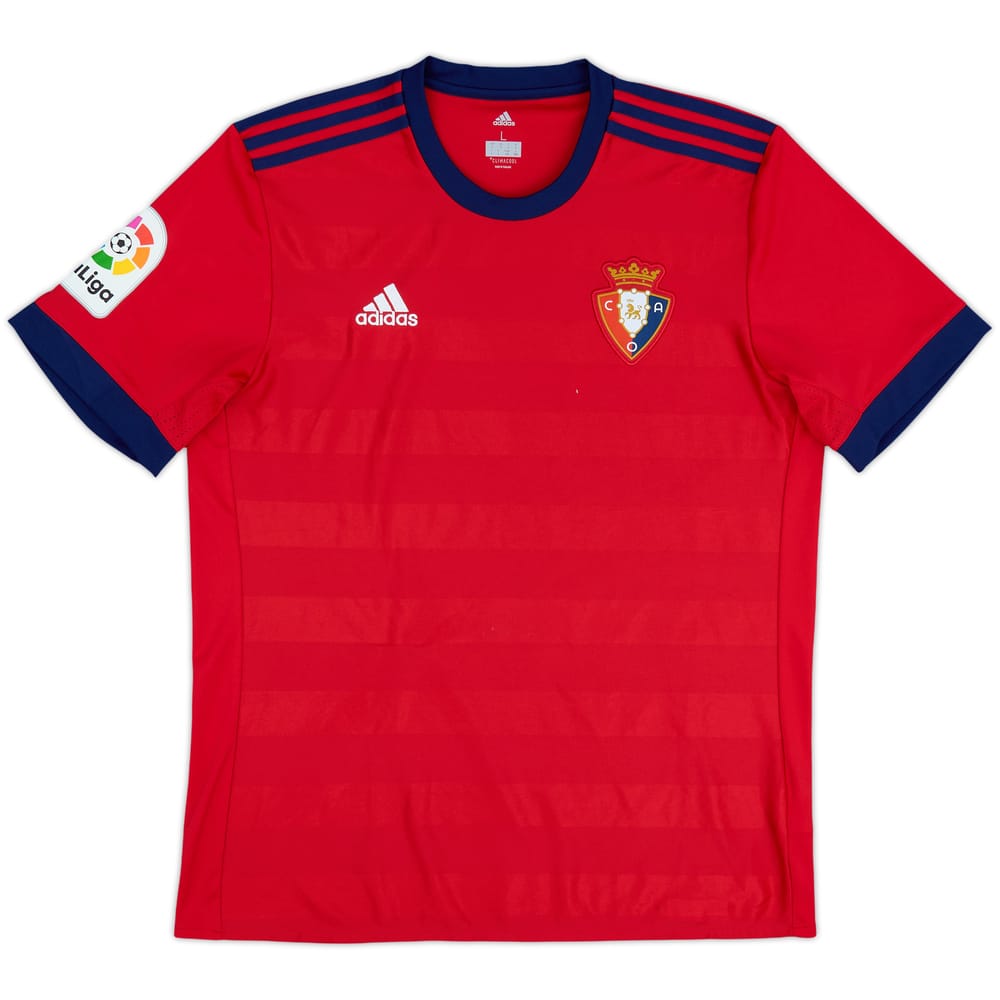 2017-18 Osasuna Home Shirt - 9/10 - (L)